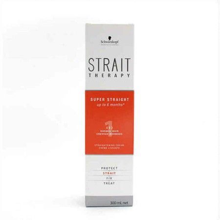 Styling Cream STRAIT STYLING THERAPY Schwarzkopf (300 ml) by Schwarzkopf, Scalp and hair care - Ref: S4245276, Price: €23.40,...