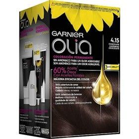 Tintura Senza Ammoniaca Olia Garnier 3600541234574 Cioccolato di Garnier, Colore permanente - Rif: S0521920, Prezzo: 12,11 €,...