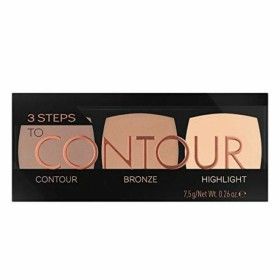 Powdered Make Up Catrice 3 Steps to Contour Palette (7,5 g) by Catrice, Make-up Sets - Ref: S0575929, Price: 7,53 €, Discount: %