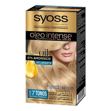 Tinte sin Amoniaco Syoss Olio Intense Nº 12 de Syoss, Máscaras de tinte de pelo - Ref: S0585361, Precio: 7,39 €, Descuento: %