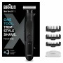 Aparador de Cabelo-Máquina de Barbear Braun XT3100 de Braun, Máquina para cortar pelos faciais - Ref: S0449935, Preço: 37,93 ...