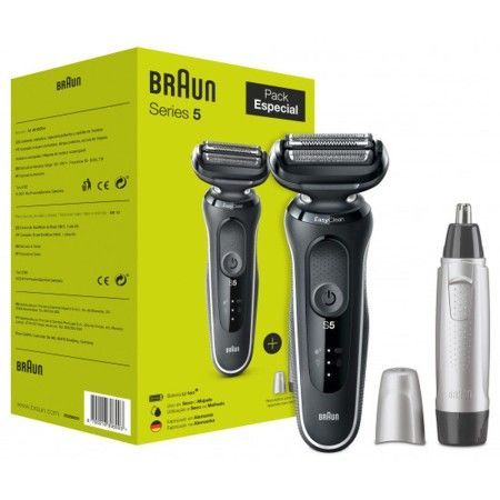 Aparadores de Cabelo Braun 51W100 SERIE 5 de Braun, Máquina para cortar cabelo e barba - Ref: S0459560, Preço: 79,86 €, Desco...