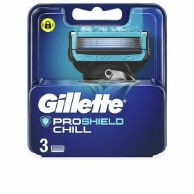 Ersatz-Rasierklingen Gillette Fusion Proshield Chill 3 Stücke von Gillette, Herren - Ref: S05112541, Preis: 16,68 €, Rabatt: %