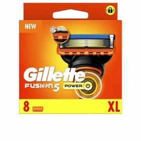 Cuchilla de Afeitar Gillette Fusion 5 Power (8 Unidades) de Gillette, Hombre - Ref: S05115349, Precio: 36,10 €, Descuento: %
