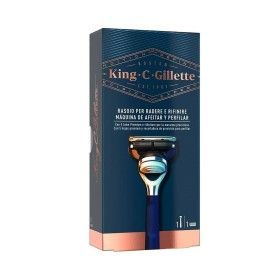 Maquinilla de Afeitar King C Gillette Gillette King Azul de Gillette, Hombre - Ref: S0585401, Precio: 10,79 €, Descuento: %