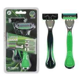 Rasoio Manuale per Barba (2 pcs) di Filomatic, Uomo - Rif: S2208061, Prezzo: 3,17 €, Sconto: %