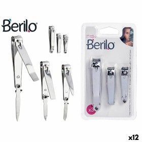Tagliaunghie Berilo 1703239 Argentato Metallo (12 Unità) di Berilo, Tagliaunghie - Rif: S3631841, Prezzo: 17,97 €, Sconto: %