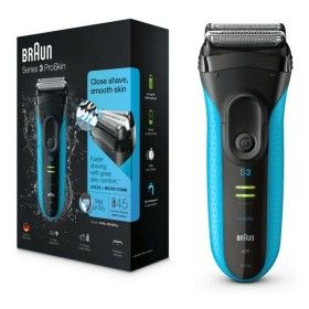 Barbeador elétrico Braun 3040s Azul de Braun, Máquinas de barbear elétricas para homem - Ref: S7153459, Preço: 134,36 €, Desc...