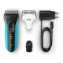 Electric shaver Braun 3040s Blue by Braun, Electric shaver for men - Ref: S7153459, Price: 134,36 €, Discount: %
