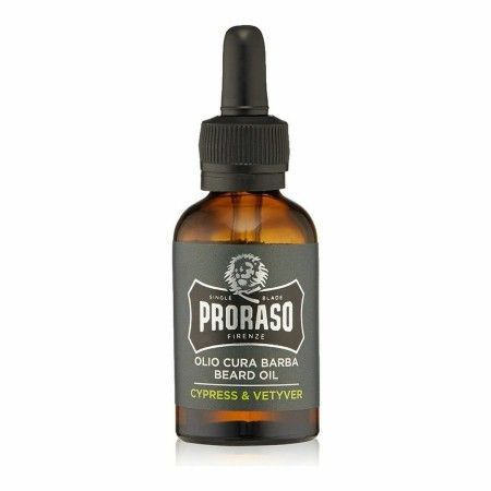 Huile pour barbe Proraso Cypress & Vetyver (30 ml) de Proraso, Huiles - Réf : S8304809, Prix : €12.03, Remise : %