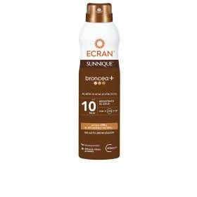 Huile Bronzante Ecran Sunnique Broncea+ Spray 250 ml Spf 10 de Ecran, Activateurs et accélérateurs de bronzage - Réf : S05110...