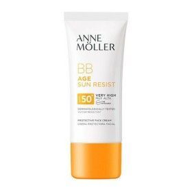 Creme Facial Hidratante Âge Sun Rerist BB Cream Anne Möller SPF	50+ (50 ml) de Anne Möller, BB creams - Ref: S4508728, Preço:...