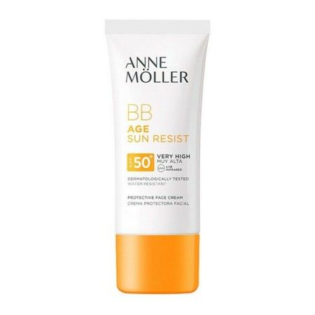 Hydrating Facial Cream Âge Sun Rerist BB Cream Anne Möller SPF	50+ (50 ml) by Anne Möller, BB creams - Ref: S4508728, Price: ...