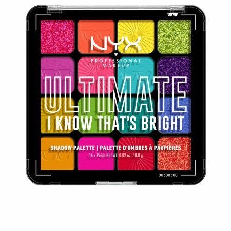 Eye Shadow Palette NYX Ultimate I know that's bright 16 x 0,83 g by NYX, Eyeshadows - Ref: S05118315, Price: 20,52 €, Discoun...