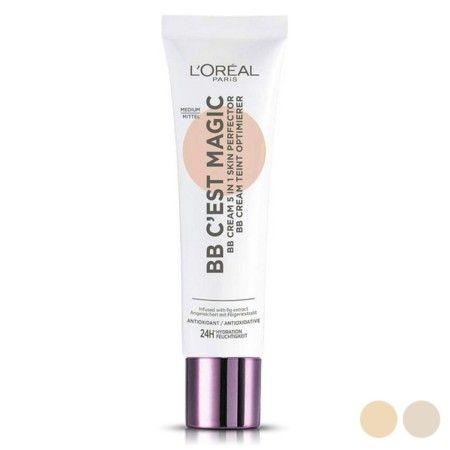 Feuchtigkeitscreme mit Farbe BB Cream C'Est Magig L'Oreal Make Up (30 ml) 30 ml von L'Oreal Make Up, BB-Cremes - Ref: S057316...