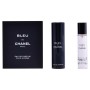 Set de Parfum Homme Bleu Chanel 3145891073003 (3 pcs) Bleu de Chanel, Coffrets de parfums - Réf : S0507718, Prix : €116.03, R...