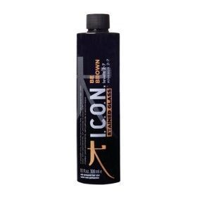 Couleur Semi-permanente Stained Glass Be Brown I.c.o.n. Stained Glass Be Brown N2-7 (300 ml) Nº 2-7 300 ml de I.c.o.n., Color...