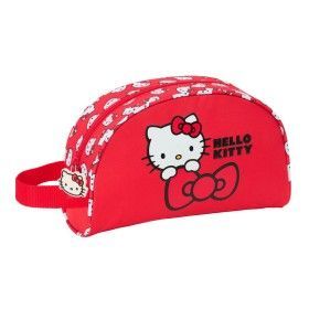 Reise-Toilettentasche Hello Kitty Iconic Weiß Rot 26 x 16 x 9 cm von Hello Kitty, Kosmetikkoffern - Ref: S4311511, Preis: 14,...