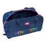 Necessaire da Viaggio Benetton Damero Blu Marino 31 x 14 x 19 cm di Benetton, Beauty Case da viaggio - Rif: S4312073, Prezzo:...