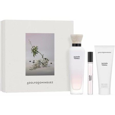 Women's Perfume Set Adolfo Dominguez Jazmín Tonka 3 Pieces by Adolfo Dominguez, Sets - Ref: S4524204, Price: 55,49 €, Discoun...