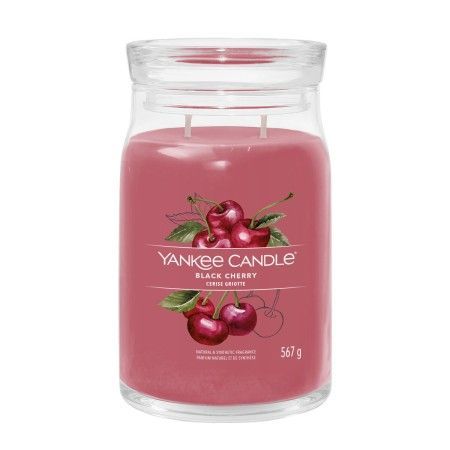 Candela Profumata Yankee Candle Black Cherry 567 g di Yankee Candle, Vele - Rif: S8321736, Prezzo: €25.97, Sconto: %