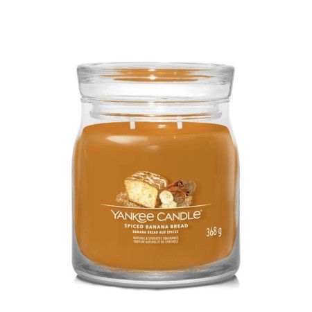 Vela Perfumada Yankee Candle Spiced Banana Bread 368 g de Yankee Candle, Velas - Ref: S8321739, Precio: €23.23, Descuento: %
