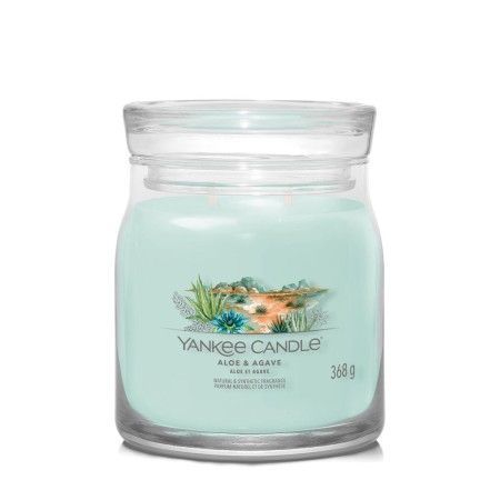 Vela Perfumada Yankee Candle Aloe & Agave 368 g de Yankee Candle, Velas - Ref: S8321741, Precio: €23.56, Descuento: %