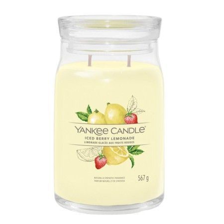 Vela Perfumada Yankee Candle Iced Berry Lemonade 567 g de Yankee Candle, Velas - Ref: S8321751, Precio: €25.91, Descuento: %