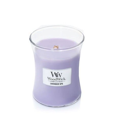 Scented Candle Woodwick Lavender Spa 275 g by Woodwick, Sails - Ref: S8321796, Price: €21.02, Discount: %