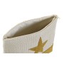 Neceser DKD Home Decor Natural Menta Estrella Mostaza Mediterráneo (25 x 6,5 x 16 cm) (2 Unidades) de DKD Home Decor, Neceser...