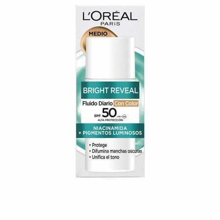 Crème visage L'Oreal Make Up BRIGHT REVEAL NIACINAMIDA Spf 50 50 ml de L'Oreal Make Up, Hydratants - Réf : S05130004, Prix : ...