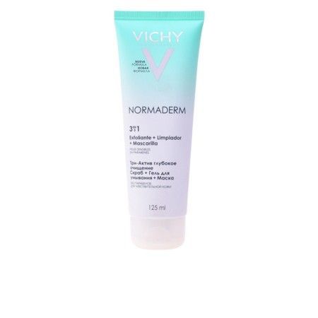 Esfoliante Facial 3 em 1 NORMADERM Vichy (125 ml) de Vichy, peelings faciais - Ref: S0553169, Preço: €17.47, Desconto: %