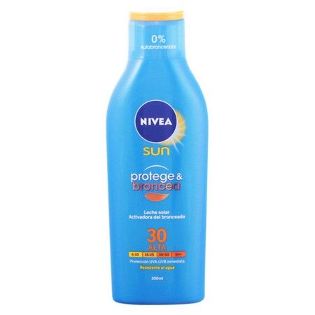 Sun Milk Nivea Sunbathe by Nivea, Tan Enhancers & Accelerators - Ref: M0119544, Price: 18,12 €, Discount: %