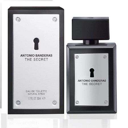 Men's Perfume Antonio Banderas The Secret 50 ml by Antonio Banderas, Eau de Toilette - Ref: M0120184, Price: 17,55 €, Discoun...