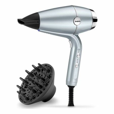 Hairdryer Babyliss Blue Metallic 2100 W by Babyliss, Hair dryers and diffusers - Ref: S0463095, Price: €42.78, Discount: %