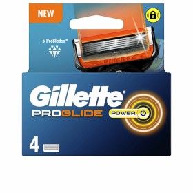 Shaving Razor Gillette Fusion Proglide Power (4 Units) by Gillette, Men - Ref: S05115346, Price: 18,90 €, Discount: %