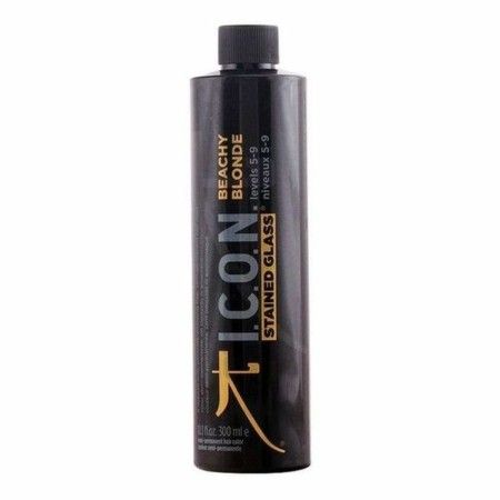 Tinte sin Amoniaco Stained Glass Beachy Blonde I.c.o.n. Stained Glass Beachy Blonde Nº 5-9 300 ml de I.c.o.n., Coloración sem...