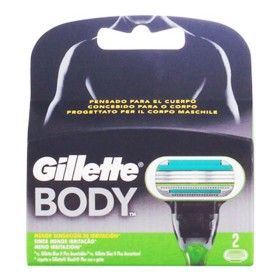 Ersatz-Rasierklingen Body Gillette Body (2 uds) (2 Stück) von Gillette, Herren - Ref: S0558994, Preis: 7,47 €, Rabatt: %
