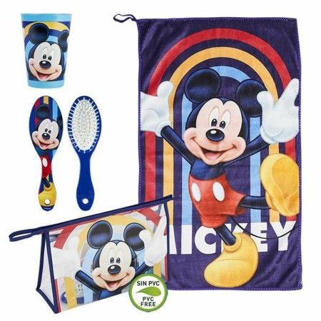 Conjunto de Higiene Infantil de Viagem Mickey Mouse (4 pcs) de Mickey Mouse, Estojo de viagem - Ref: S2442383, Preço: €10.36,...