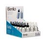Garrafa Pulverizadora Berilo CH9979-2 Branco Preto Transparente Prateado Alumínio Polipropileno 100 ml (24 Unidades) de Beril...
