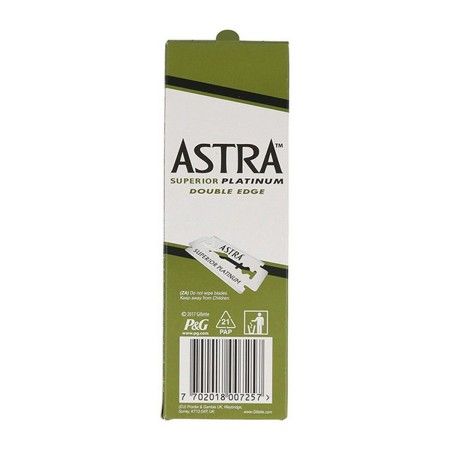 Shaving Razors Astra Superior Platinum (100 uds) by Astra, Men - Ref: S4253552, Price: 17,98 €, Discount: %