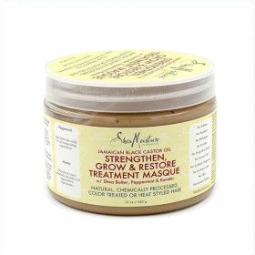 Masque nourrissant pour cheveux Shea Moisture Jamaican Black Castor Oil Strengthen, Grow & Restore Treatment 340 g de Shea Mo...