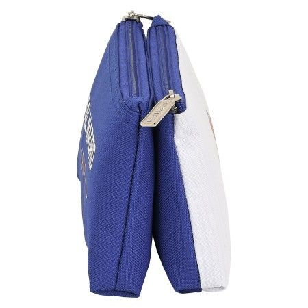 Nécessaire Escolar Real Madrid C.F. Azul Branco de Real Madrid C.F., Estojo de viagem - Ref: S4304643, Preço: 9,38 €, Descont...