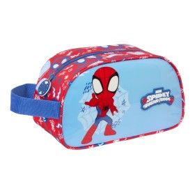 Reise-Toilettentasche Spider-Man Rescue Blau Rot 26 x 15 x 12 cm von Spider-Man, Kosmetikkoffern - Ref: S4311413, Preis: 10,6...