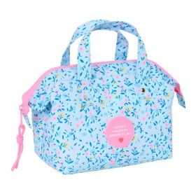 Travel Vanity Case Vicky Martín Berrocal Paraíso Pink Light Blue 26.5 x 17.5 x 12.5 cm by Vicky Martín Berrocal, Cosmetic Cas...