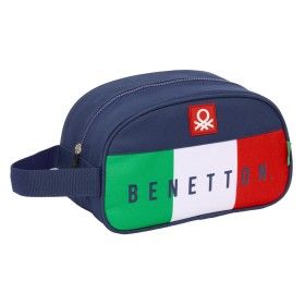 Travel Vanity Case Benetton Flag Navy Blue 26 x 15 x 12 cm by Benetton, Cosmetic Cases - Ref: S4312137, Price: 13,30 €, Disco...