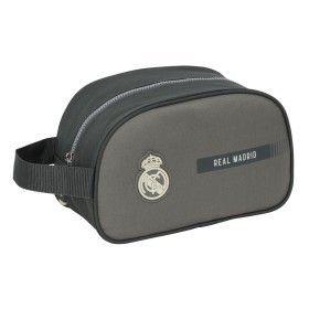 Travel Vanity Case Real Madrid C.F. Grey Sporting 26 x 15 x 12 cm by Real Madrid C.F., Cosmetic Cases - Ref: S4312413, Price:...
