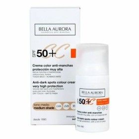 Corrective Anti-Brown Spots CC Cream Bella Aurora 2526112 Medium Tone 30 ml by Bella Aurora, Spot Treatments - Ref: S4500835,...