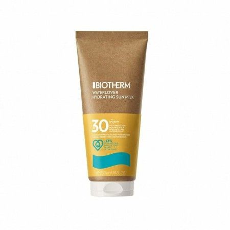 Sun Block Waterlover Hydrating Sun Milk Biotherm SPF 30 (200 ml) by Biotherm, Sun filters - Ref: S4501123, Price: 24,20 €, Di...