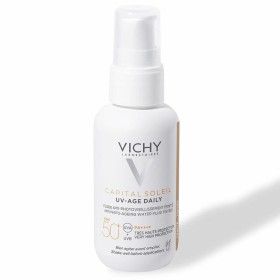 Sonnenschutz mit Farbe Vichy UV-Age Daily SPF50+ Light (40 ml) von Vichy, Sonnenschutzmittel - Ref: S4514015, Preis: 27,95 €,...